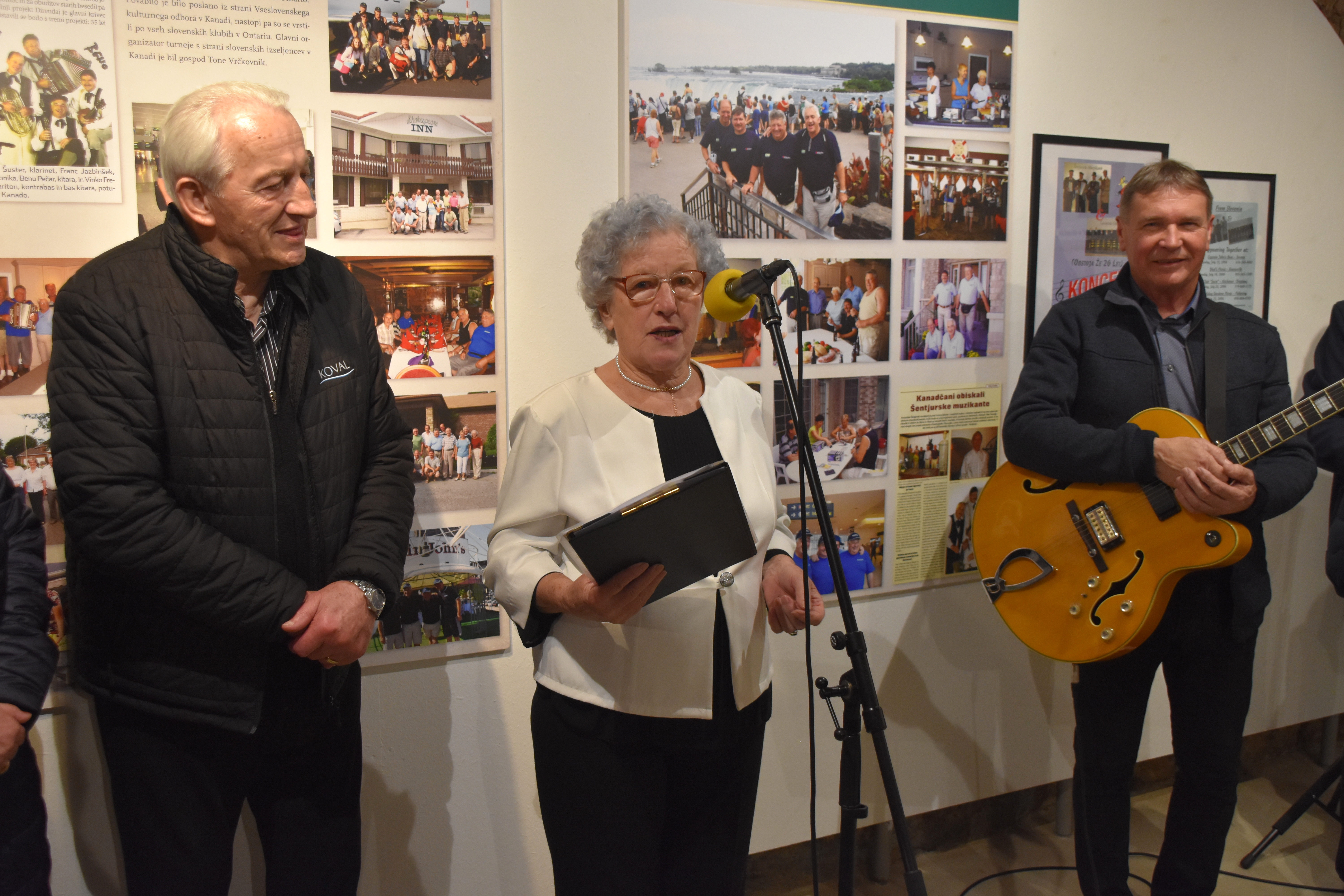Franc Šuster, Ivanka Uduč in Beno Pečar